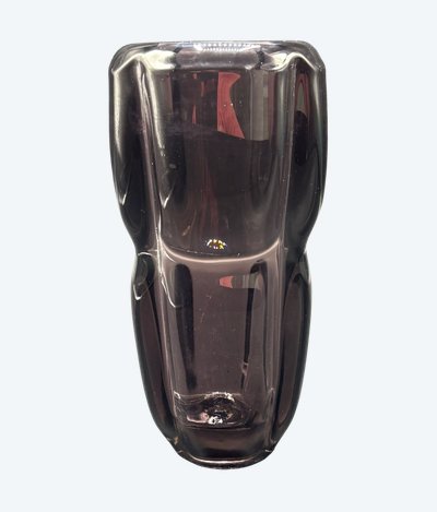 COLORED GLASS VASE