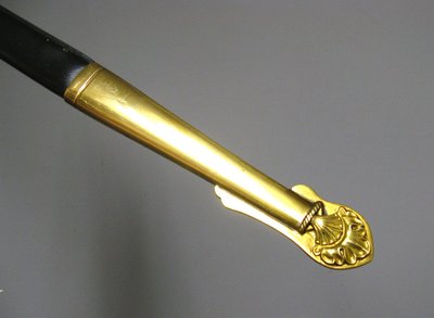 Naval officer's saber by Hostin.