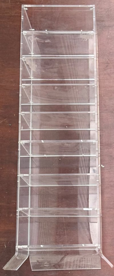 Ripiano in plexiglass