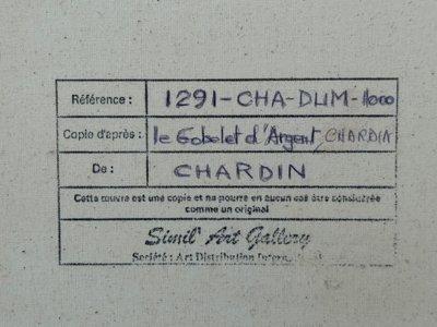 Riproduzione di Chardin