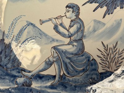 Coppia di piatti Montagnon