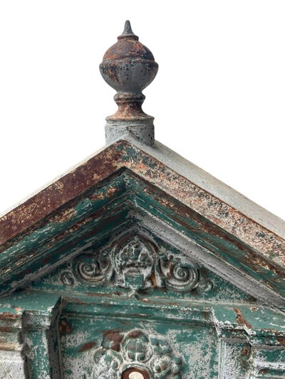 Ancienne Fontaine Murale Ou D’applique En Fonte De Fer De Antoine Durenne Fin XIXéme Siècle 