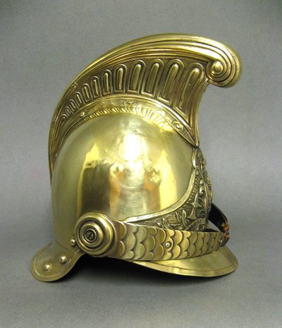 Casque De Sapeur Pompier De La Ville De Fay Mle 1855/72.