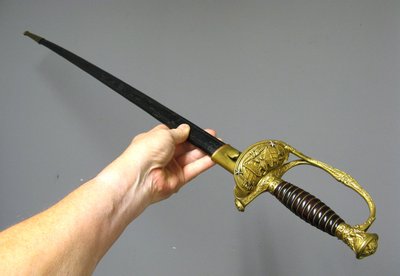 Spada da generale di brigata del Secondo Impero.