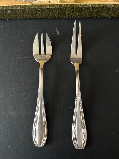 Cutlery set - Ercuis modèle Tolède - Métal argenté