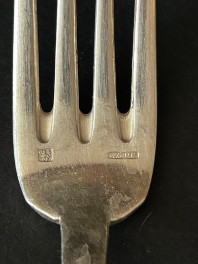 Cutlery set - Ercuis modèle Tolède - Métal argenté