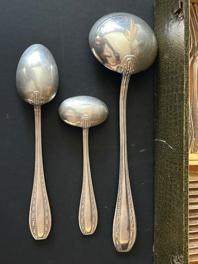 Cutlery set - Ercuis modèle Tolède - Métal argenté