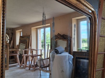 Miroir Louis Philippe 164 x 109