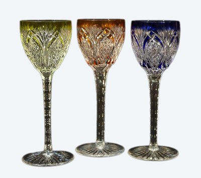 Set di 3 bicchieri Etzel, cristallo