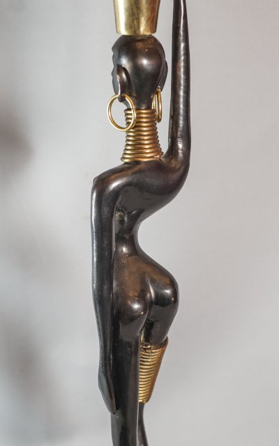 Karl HAGENAUER (1898 - 1956), After, Porteuse d'eau bronze