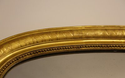 Specchio Luigi Filippo Legno dorato XIX secolo