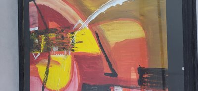 Gouache signée Annie Maume (épouse Robert héraud)