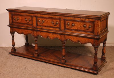 englische Konsole dit dresser Eichenbasis