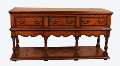 englische Konsole dit dresser Eichenbasis