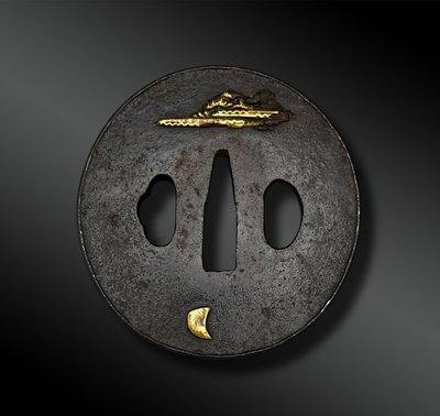 TSUBA No Maru Gata - Giappone - Periodo Edo (1603-1868)