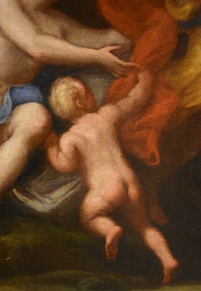 Giuseppe Bartolomeo Chiari (Rome 1654–1727), Venus With Adonis And Cupid