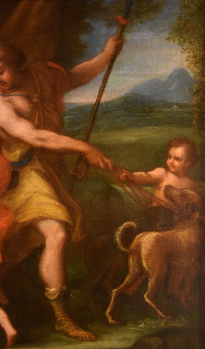 Giuseppe Bartolomeo Chiari (Rome 1654–1727), Venus With Adonis And Cupid
