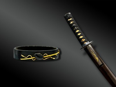 SABRE called Wakizashi, in shirasaya - Japan - Ōan period (1368-1375)