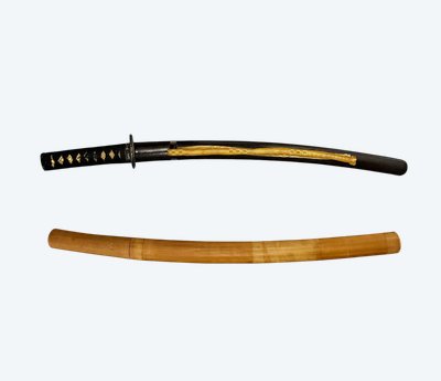 SABRE called Wakizashi, in shirasaya - Japan - Ōan period (1368-1375)