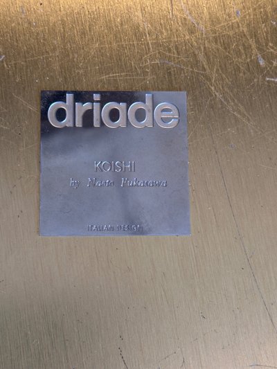 Khoisi pebble coffee table by Naoto Fukasawa published by Driade Italy