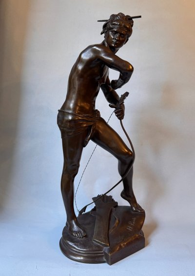 Scultura in bronzo "Sarpedon" Henri Peinte - Siot Decauville H 63