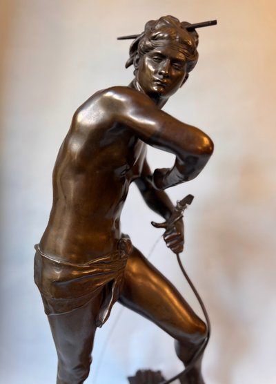 Scultura in bronzo "Sarpedon" Henri Peinte - Siot Decauville H 63