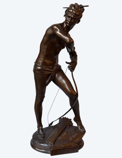 Scultura in bronzo "Sarpedon" Henri Peinte - Siot Decauville H 63