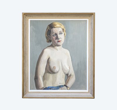 GÉRY-GALY Margueritte, 1890-1980, Busto nudo, Olio su tela