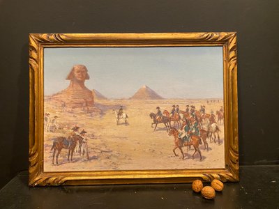 Orientalist painting of Napoleon by Chepfer