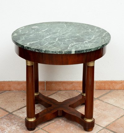 Antico tavolino da caffè in stile Impero, Francia, XX secolo.