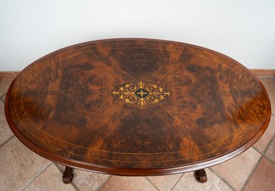 Table basse ancienne Angleterre 19ème siècle.