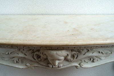 Antiker Kamin Louis XV Neapel Anfang 18.