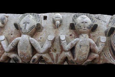 Architrave di Abelam, Arte tribale, Arte oceaniana, Oceania, scultura monumentale, Arte primitiva, 505 cm