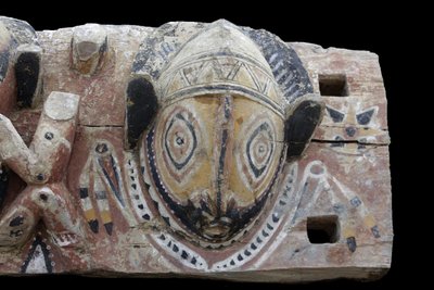 Architrave di Abelam, Arte tribale, Arte oceaniana, Oceania, scultura monumentale, Arte primitiva, 505 cm