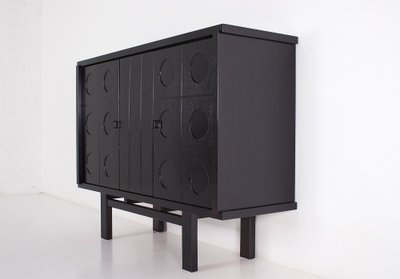 Mobile bar brutalista nero