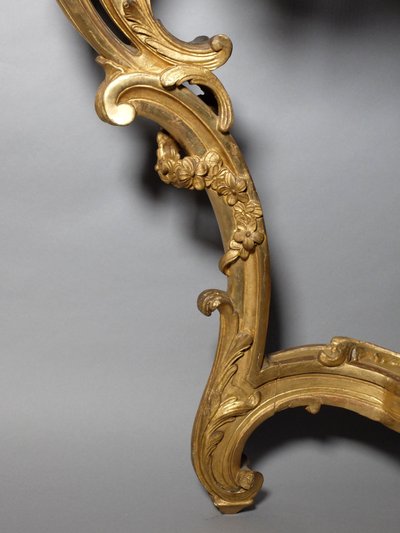 Louis XV dragon console table
