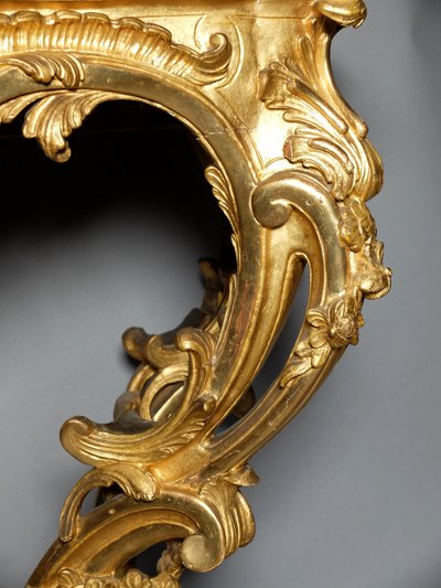Louis XV dragon console table