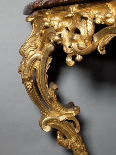 Louis XV dragon console table