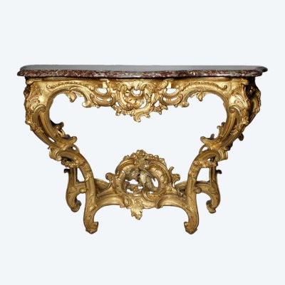Louis XV dragon console table