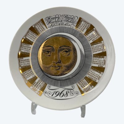 Suite of eleven plates from the Calendario series by Piero FORNASETTI