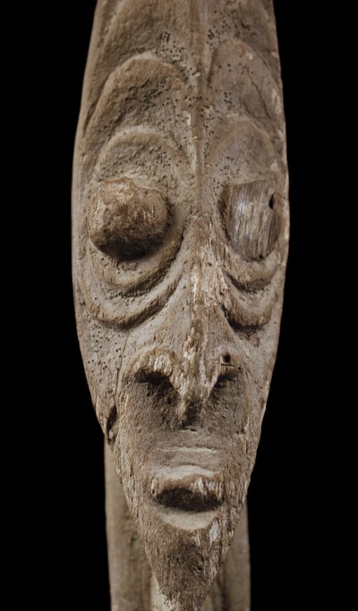 Figura di culto Yipwon, scultura, arte tribale, Papua Nuova Guinea, arte dell'Oceania, 89 cm