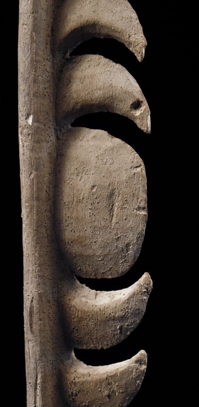 Figura di culto Yipwon, scultura, arte tribale, Papua Nuova Guinea, arte dell'Oceania, 89 cm