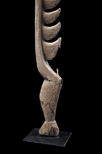 Figura di culto Yipwon, scultura, arte tribale, Papua Nuova Guinea, arte dell'Oceania, 89 cm