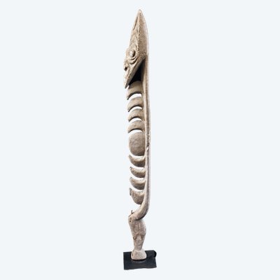 Figura di culto Yipwon, scultura, arte tribale, Papua Nuova Guinea, arte dell'Oceania, 89 cm