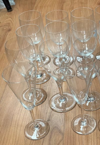 Baccarat glasses