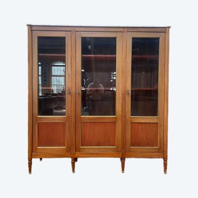 Biblioteca - Louis XVI Style Showcase 3 porte