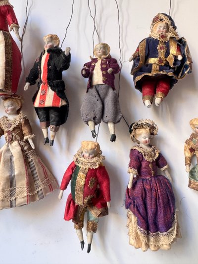 Teatro d'opera in miniatura in legno intagliato - Castelet de marionnettes XIX secolo