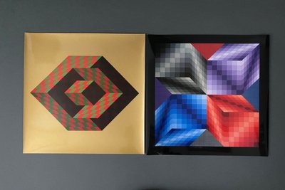 Portfolio Vasarely Progressions 3 Editions du Griffon Neuchâtel