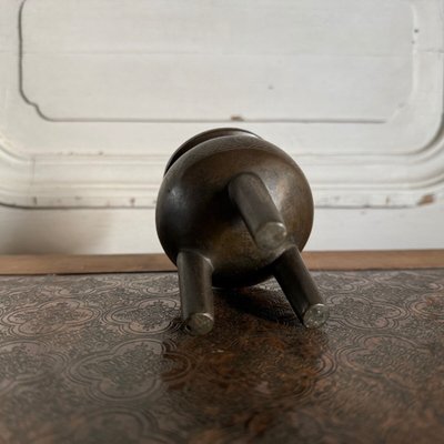 Brûle-parfum en bronze Chine ou Vietnam début XXe