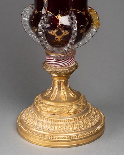 Glass Mounted in Goldsmithery, 19th Century